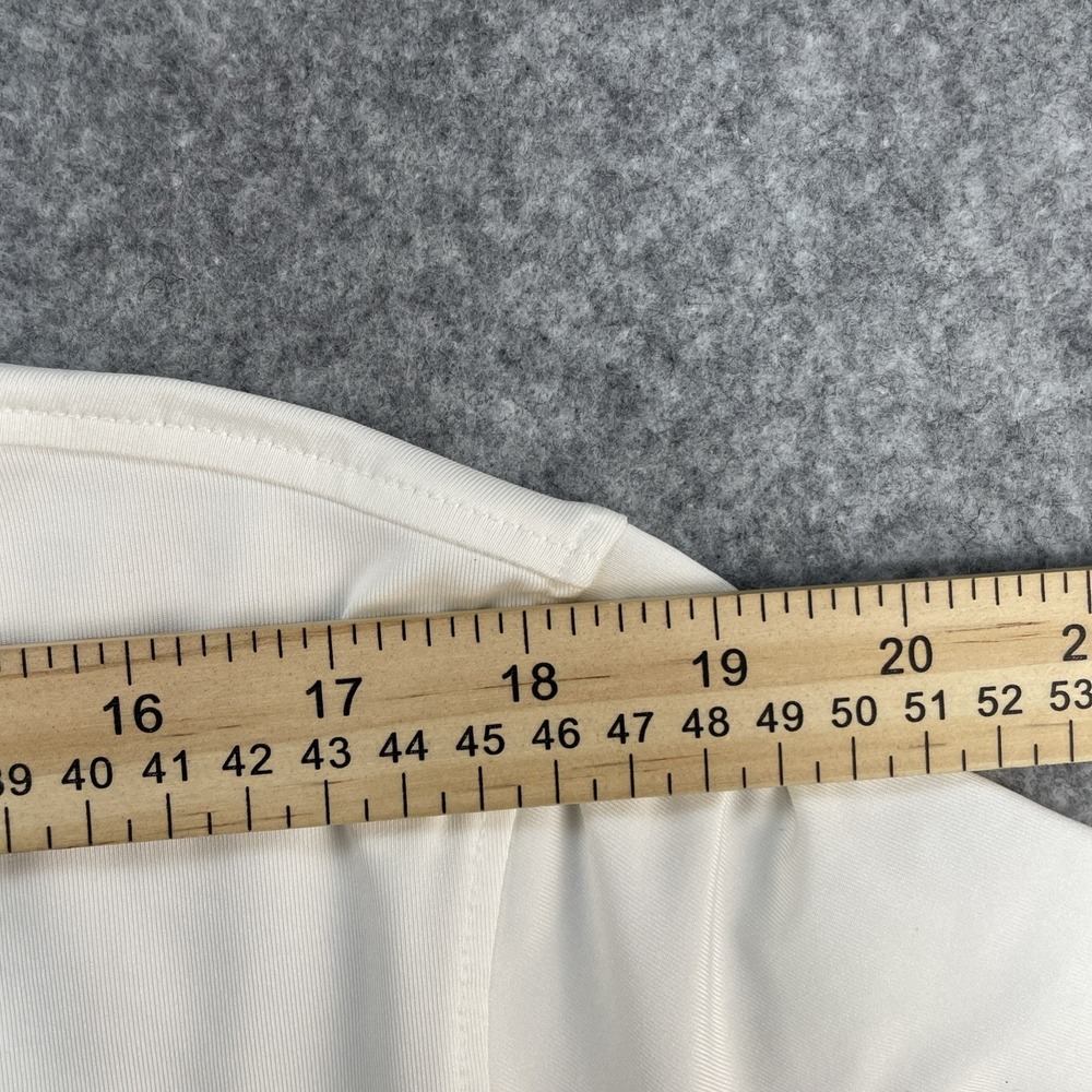 Greyson Men's Large Golf Polo Shirt In White - Picture 3 of 9